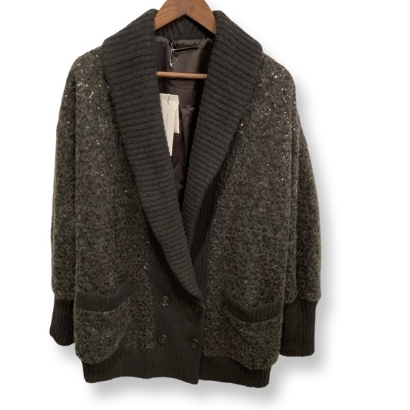 Diane Von Furstenberg Sweaters - Diane Von Furstenberg sequin cardigan sweater. Brand New with tags